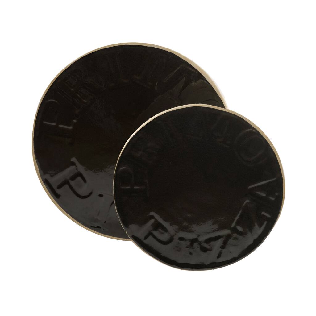 Primo 13-inch Porcelain Glazed Pizza Baking Stone