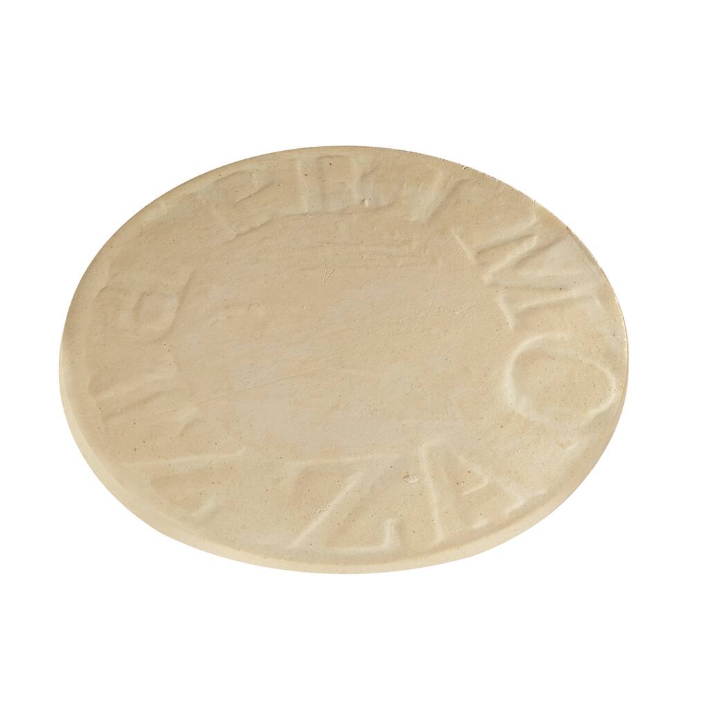 Primo 16-inch Natural Finish Baking Pizza Stone