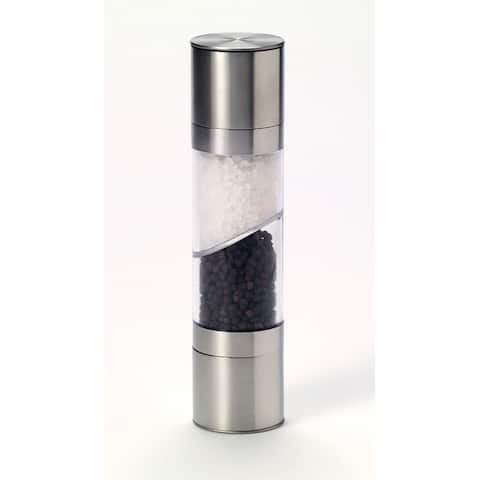 Kamenstein Stainless Steel Dual Salt and Pepper Grinder