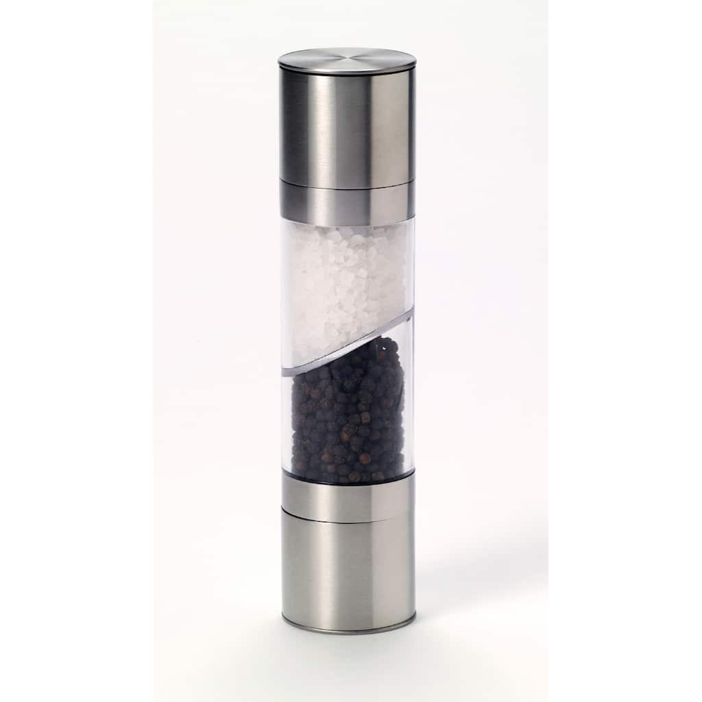Kamenstein Stainless Steel Dual Salt and Pepper Grinder