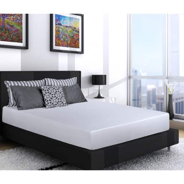 Select Luxury 10 Inch Gel Memory Foam Mattress Foundation Set Overstock 9250546