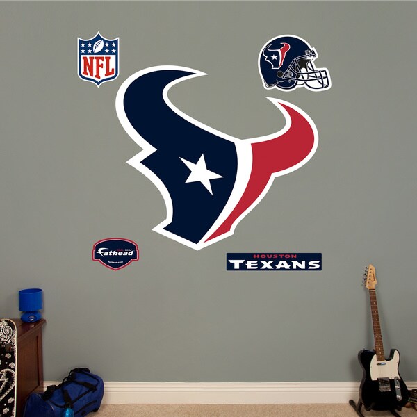 Fathead Houston Texans Logo Wall Decal   16417670  