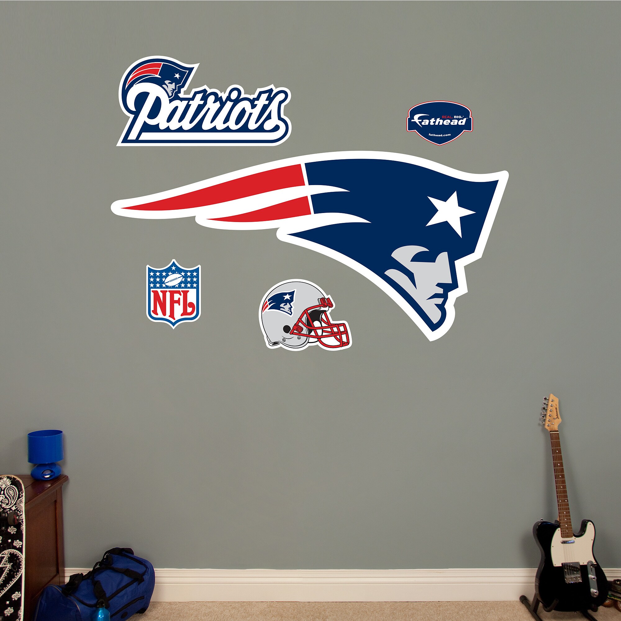 New England Patriots Logo Vinyl Decal