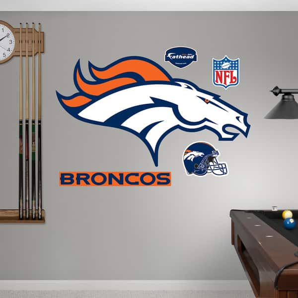 Phillip Lindsay Denver Broncos Fathead 3-Pack Life-Size Removable Wall Decal