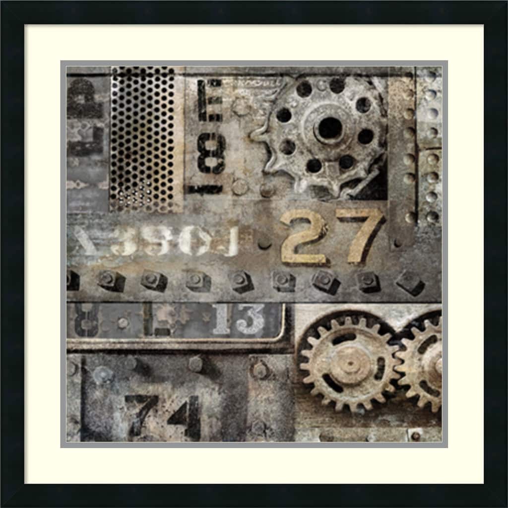Framed Art Print 'Industrial II' by Dylan Matthews 26 x 26-inch