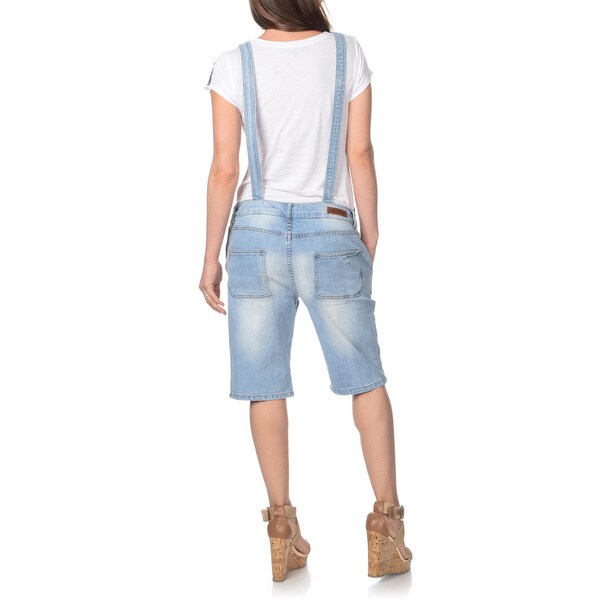 overall bermuda shorts