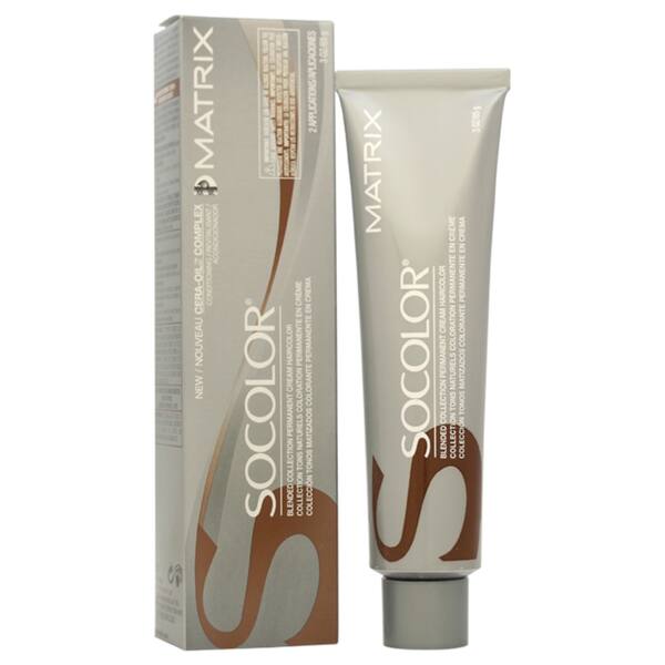 Matrix Socolor Permanent Cream 3 Ounce 5n Medium Brown Neutral Hair Color Overstock