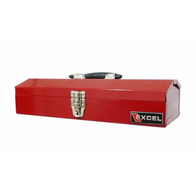 Excel 16-inch Portable Steel Tool Box