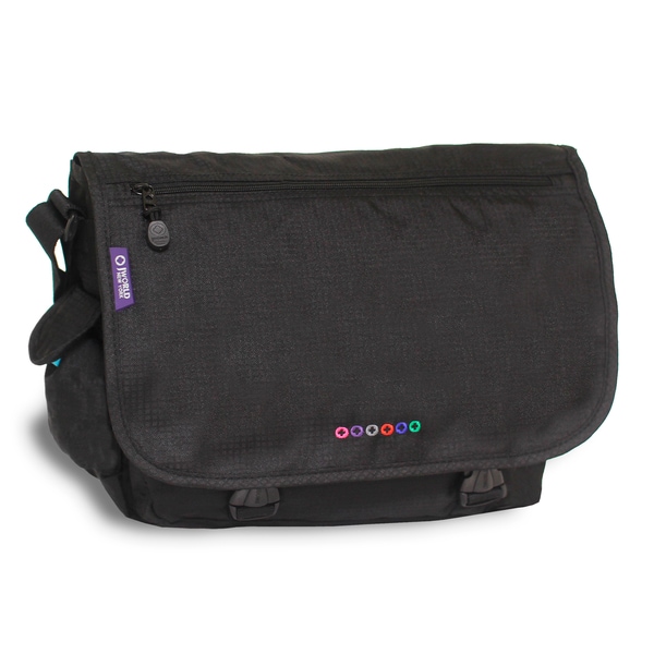 Jworld New York Black Terry Messenger Bag Free Shipping On Jworld New York Black Terry Messenger Bag