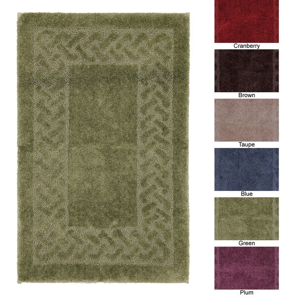 Sculptures Collection Nylon 24 X 40 Bath Rug Free