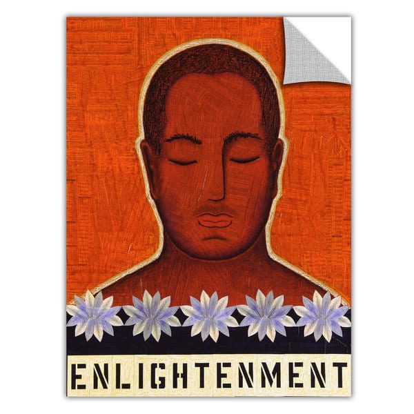 Gloria Rothrock 'Enlightenment' Removable Wall Art Graphic Bed Bath
