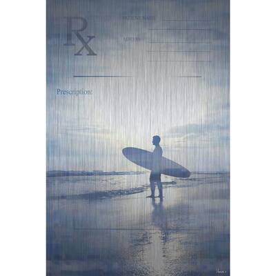 Handmade Parvez Taj - RX Surf Print on Brushed Aluminum