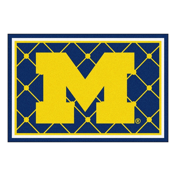 Fanmats University of Michigan Area Rug (5 x 8)   16428344  