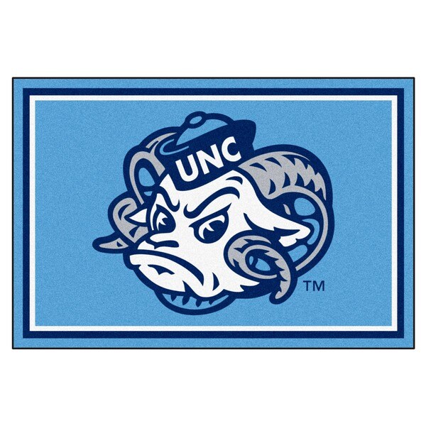 Fanmats NCAA University of North Carolina Area Rug (5' x 8')