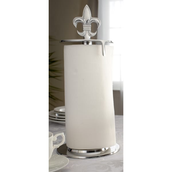 Fleur de lis towel holder new arrivals