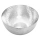 preview thumbnail 2 of 1, Large Hammered Aluminum Petal Bowl
