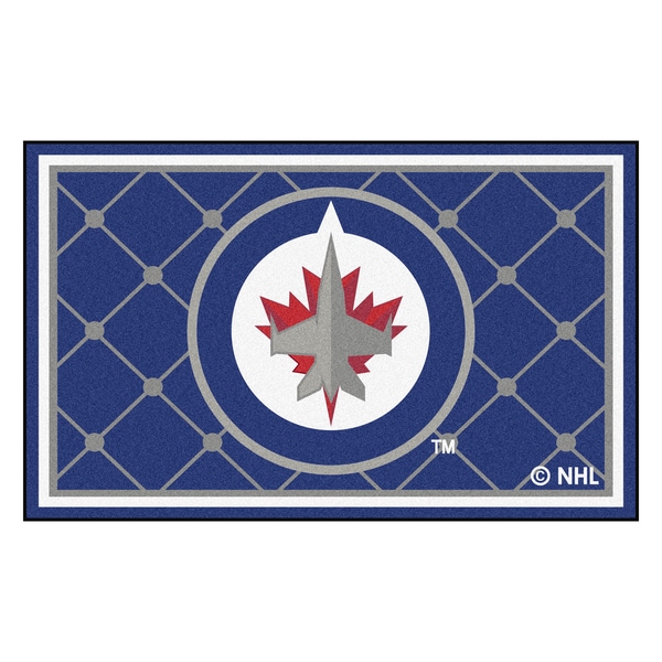 Fanmats Columbus Blue Jackets Area Rug (4 x 6)