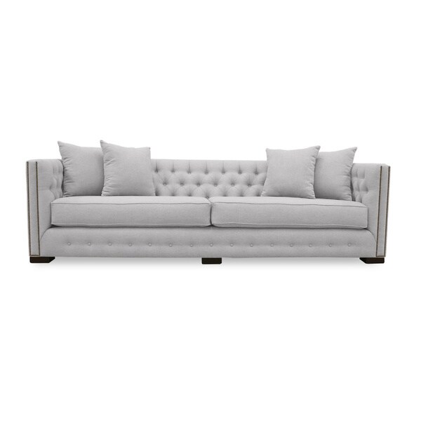 Mll Premium Linen Tufted Sofa
