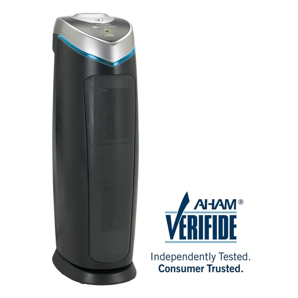 GermGuardian®AC4825DLX 4-in-1 Air Purifier with HEPA Filter, UVC Sanitizer and Odor Reduction, 22-Inch Tower