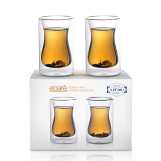 Microwave Safe Cups Saucers Online At Our Best Double Wall Turkish Tea Cup Set Of 2