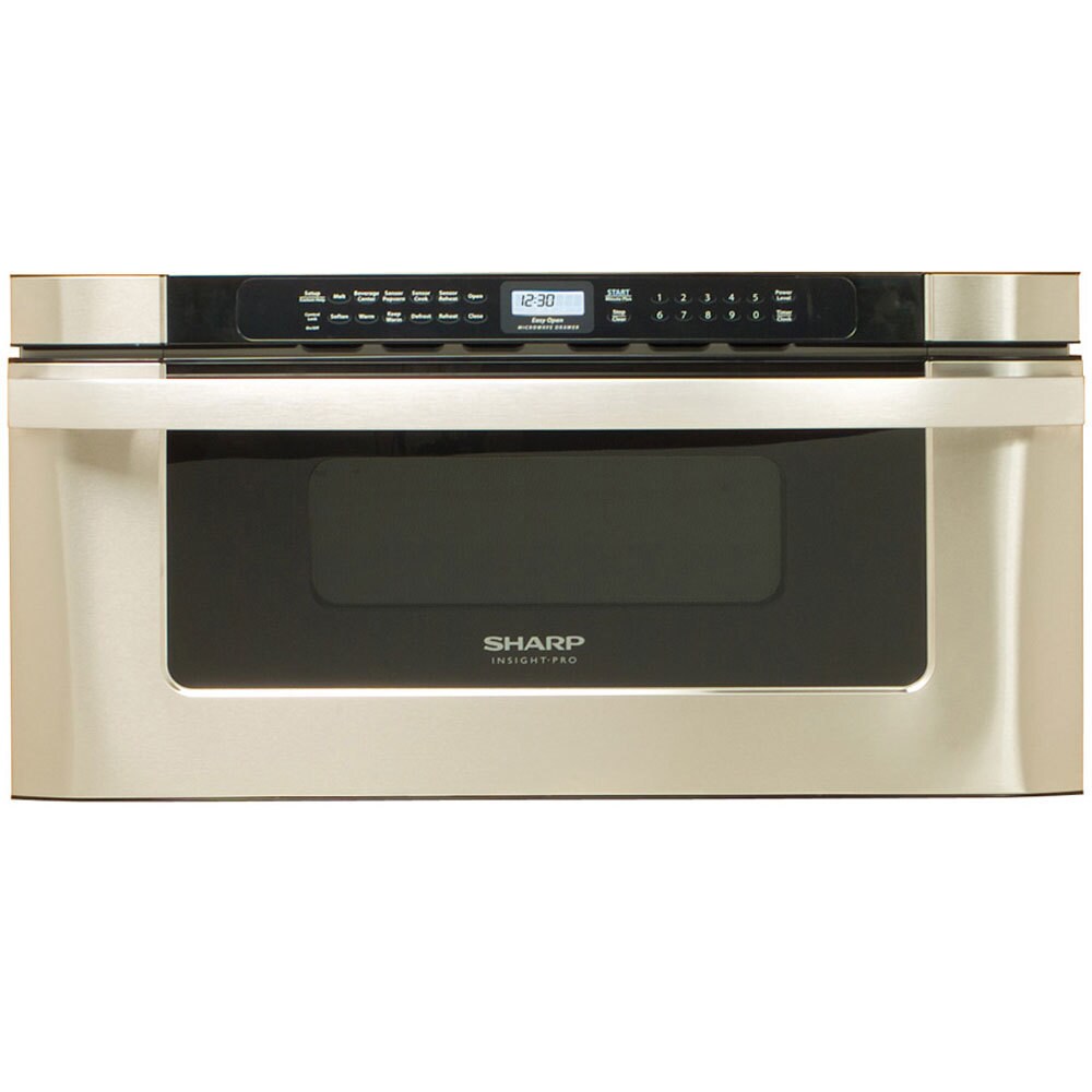 Shop Sharp Kb 6525ps 30 Inch Stainless Steel Built In Microwave