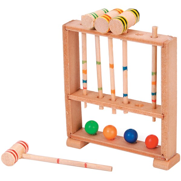 Timeless Miniatures-Croquet Set
