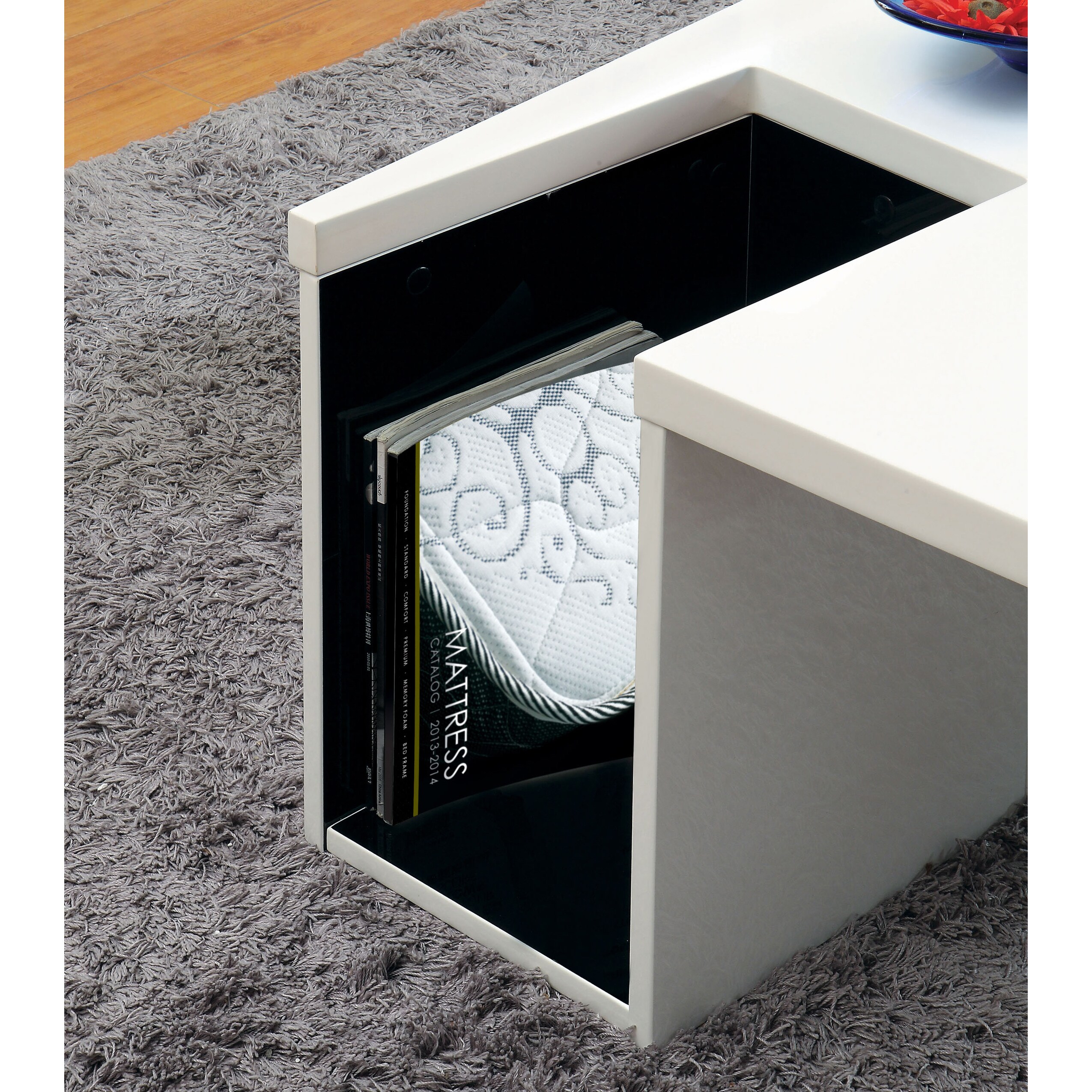 Shop Furniture Of America Lesk Contemporary Solid Wood 3 Piece