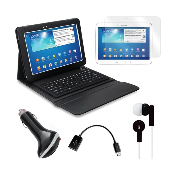 Shop Accessory Bundle for Samsung Galaxy Tab 3 10.1 in. Free Shipping