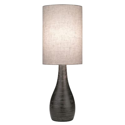 Ortega Table Lamp- 17.5"H x 6"W x 6"D