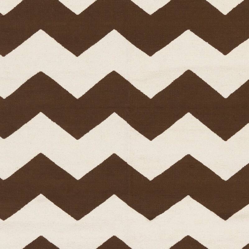 Hand-Woven Macy Chevron Cotton Rug