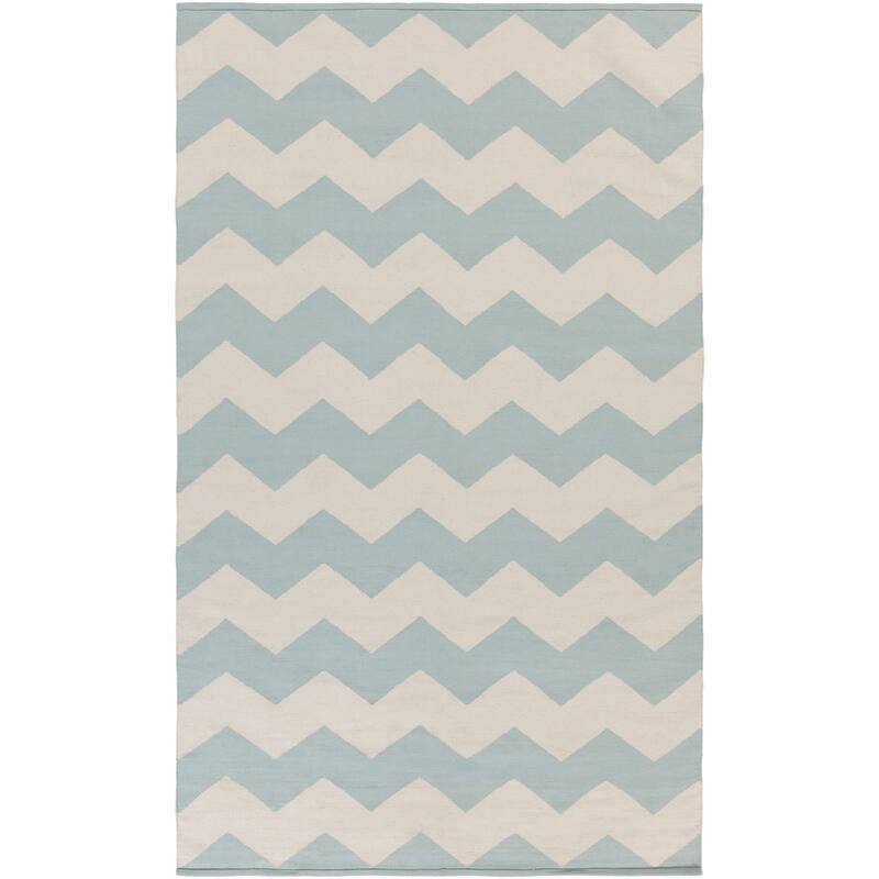 Hand-Woven Macy Chevron Cotton Rug