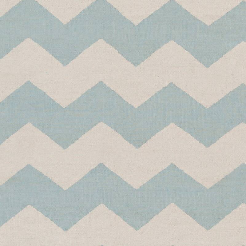 Hand-Woven Macy Chevron Cotton Rug
