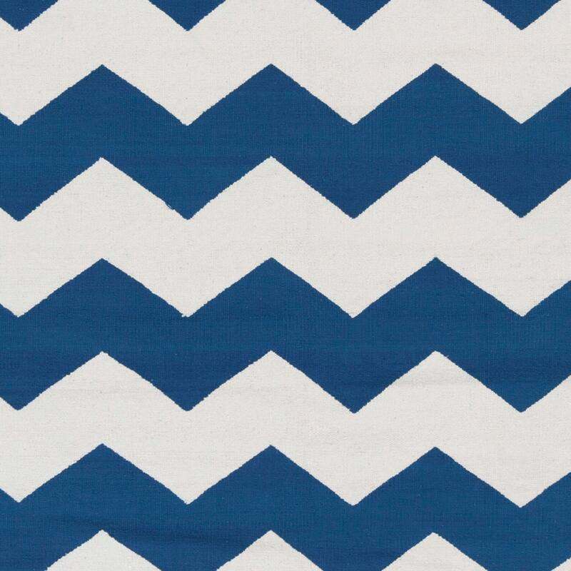 Hand-Woven Macy Chevron Cotton Rug