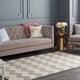 preview thumbnail 23 of 33, Hand-Woven Macy Chevron Cotton Rug - 9' x 12'
