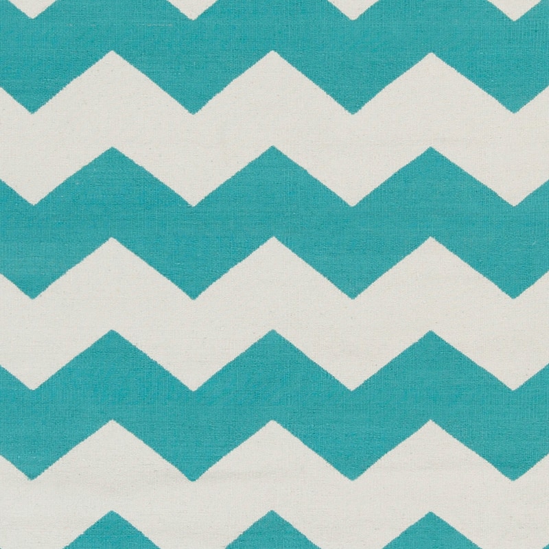 Hand-Woven Macy Chevron Cotton Rug
