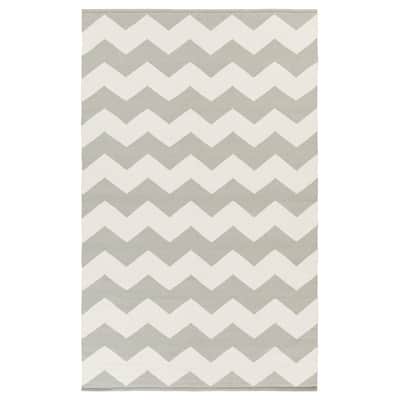 Hand-Woven Macy Chevron Cotton Rug