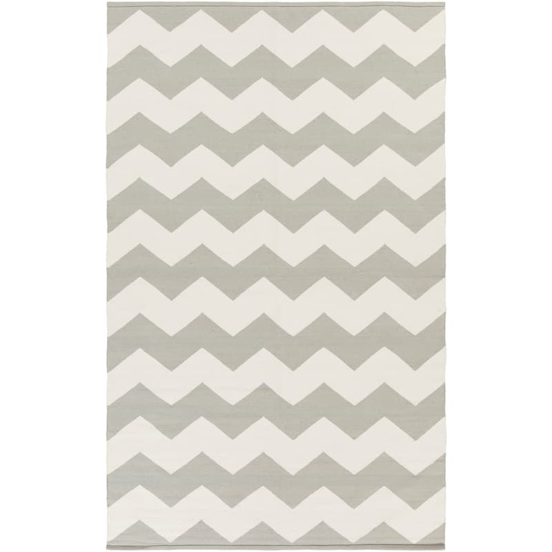 Hand-Woven Macy Chevron Cotton Rug