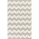 preview thumbnail 24 of 33, Hand-Woven Macy Chevron Cotton Rug - 9' x 12'