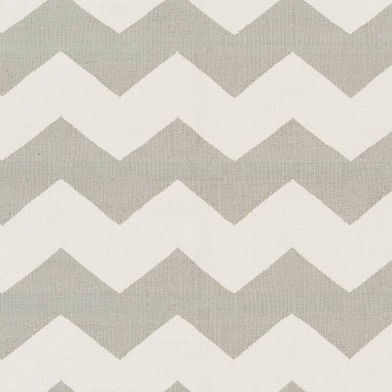 Hand-Woven Macy Chevron Cotton Rug