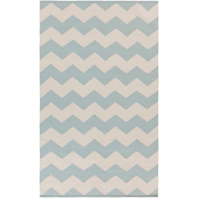 Hand-Woven Macy Chevron Cotton Rug