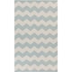 preview thumbnail 13 of 33, Hand-Woven Macy Chevron Cotton Rug - 9' x 12'