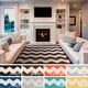 preview thumbnail 9 of 33, Hand-Woven Macy Chevron Cotton Rug - 9' x 12'