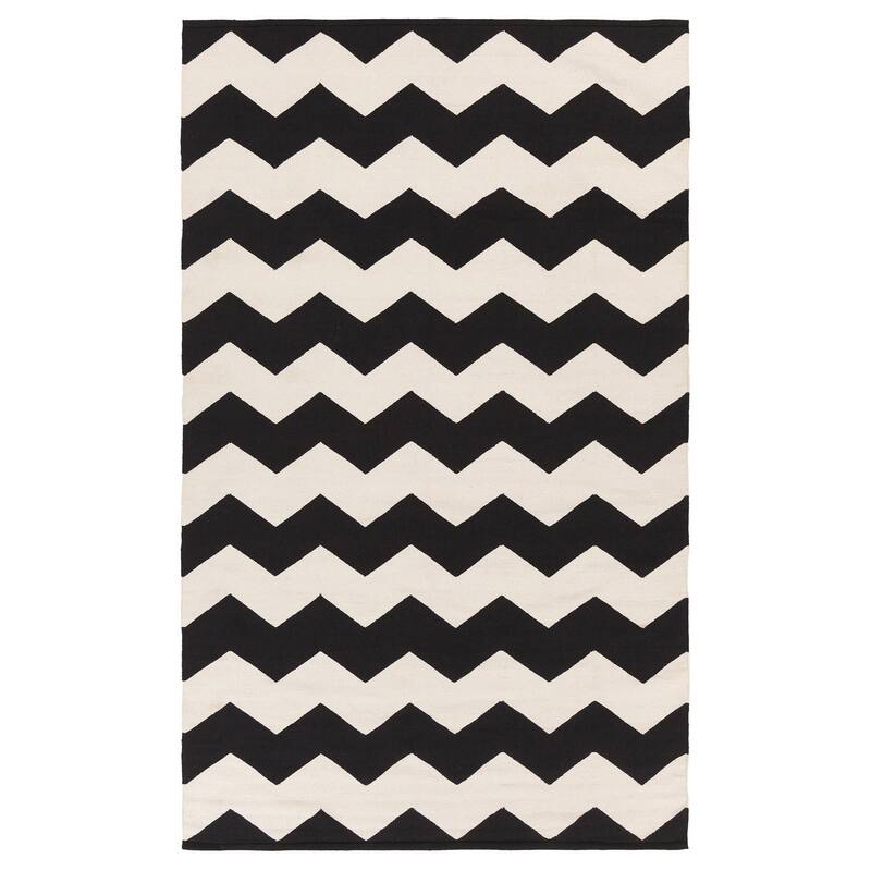 Hand-Woven Macy Chevron Cotton Rug