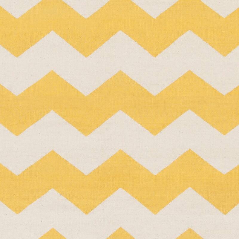 Hand-Woven Macy Chevron Cotton Rug