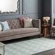 preview thumbnail 11 of 33, Hand-Woven Macy Chevron Cotton Rug - 9' x 12'