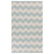 preview thumbnail 5 of 33, Hand-Woven Macy Chevron Cotton Rug - 9' x 12' Teal