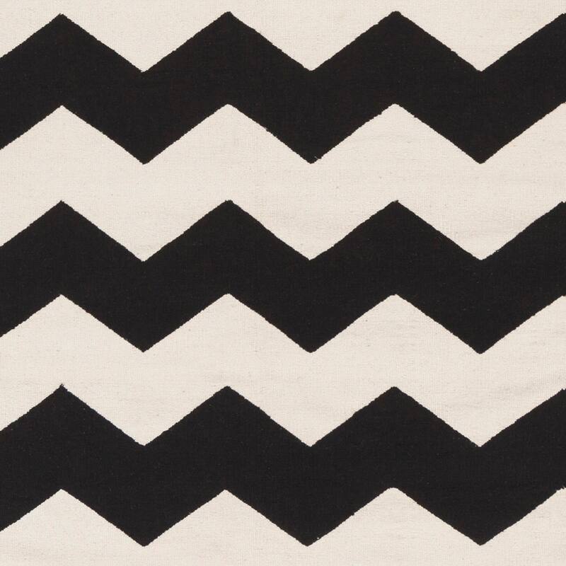 Hand-Woven Macy Chevron Cotton Rug