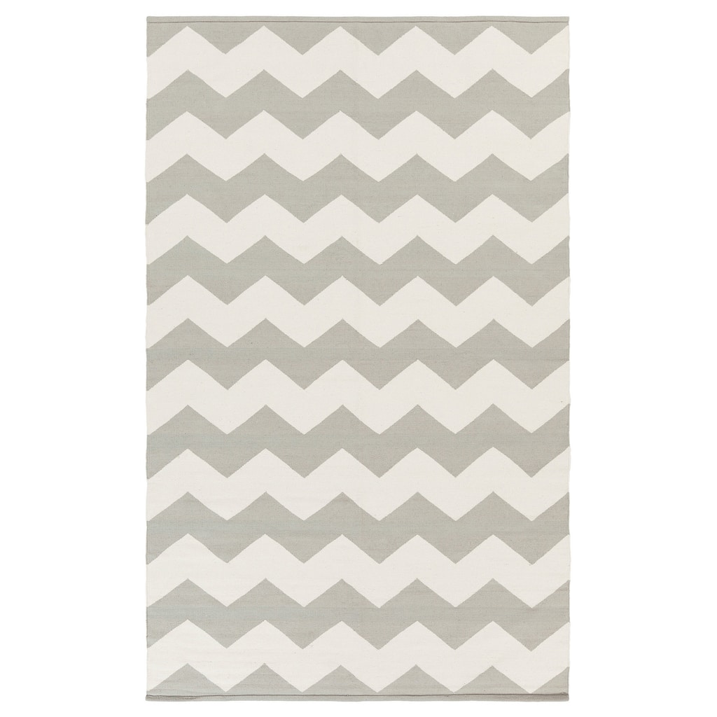 Hand-Woven Macy Chevron Cotton Rug