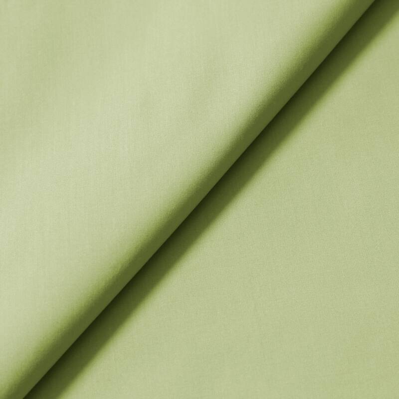 350 Thread Count Cotton Percale 3-piece Oversize Duvet Cover Set - Green - King