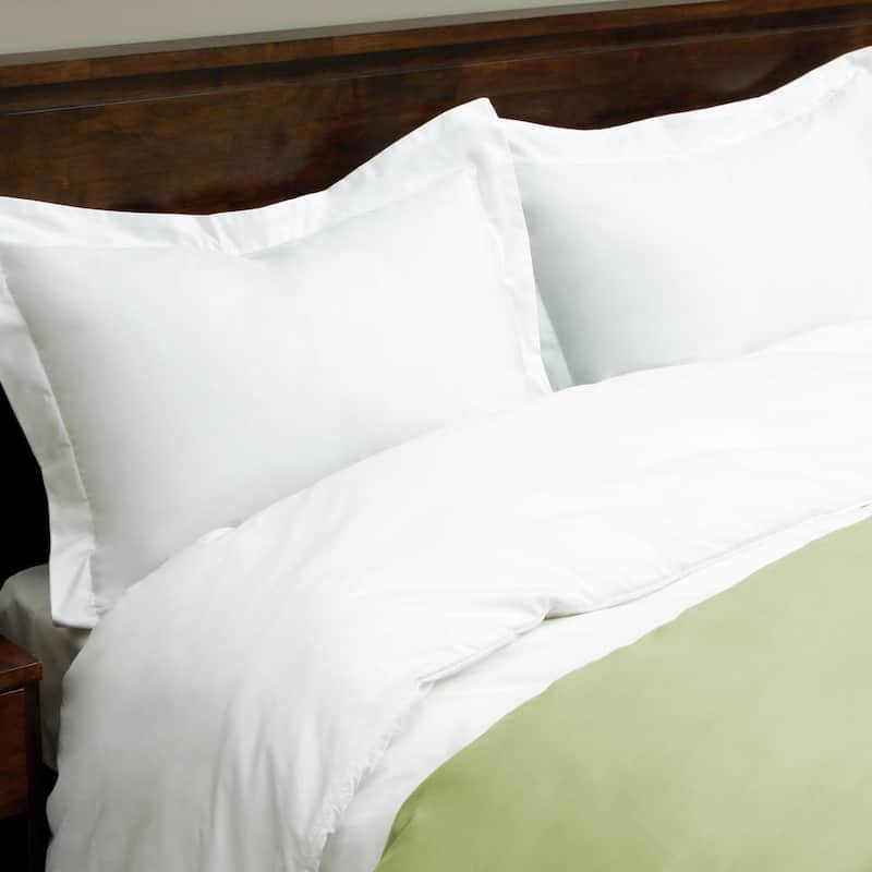 350 Thread Count Cotton Percale 3-piece Oversize Duvet Cover Set